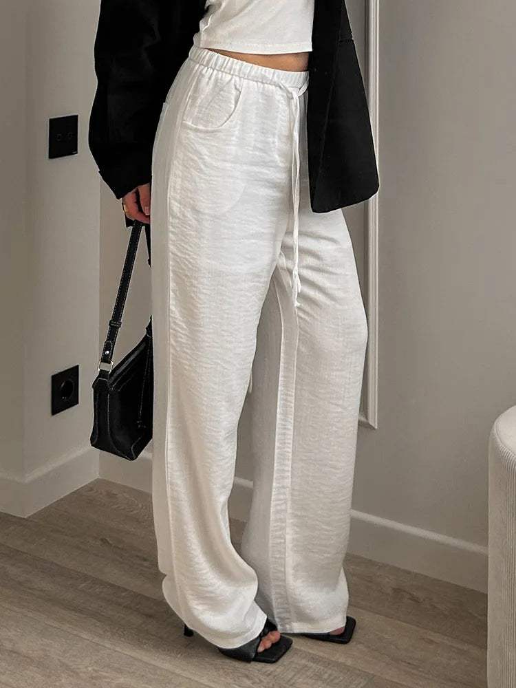NICOLE LINEN PANTS
