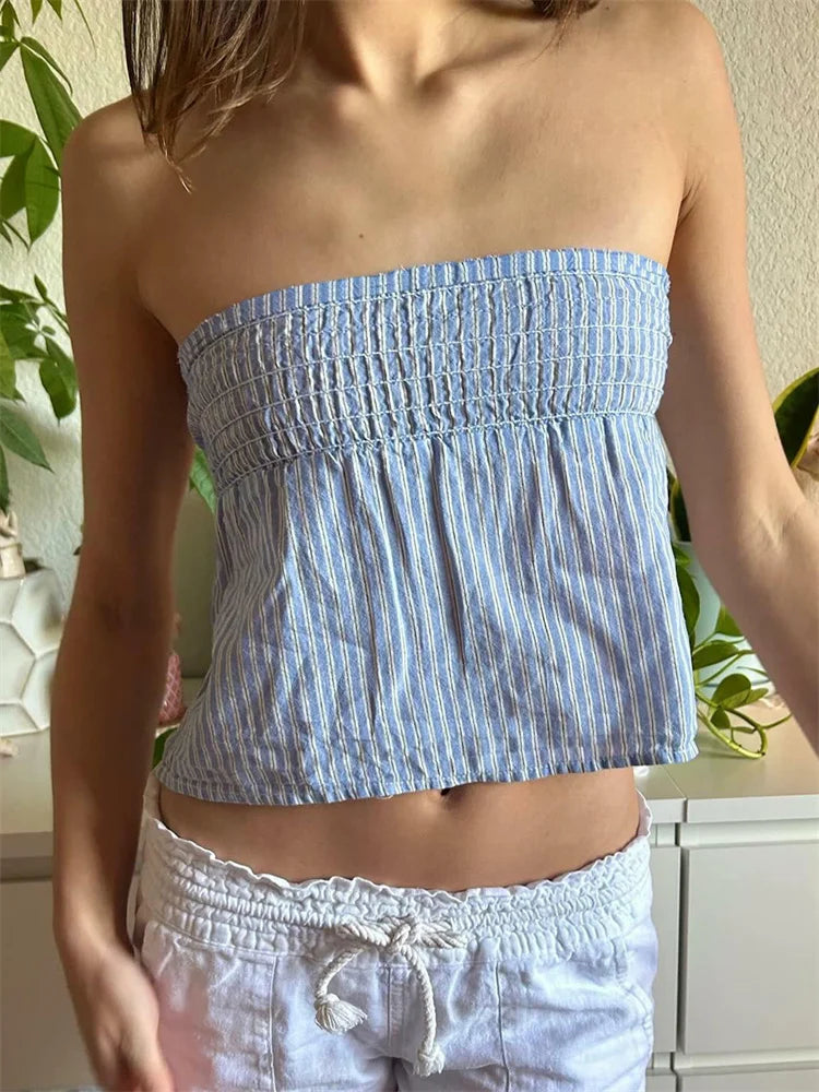 BELLE BOW TUBE TOP