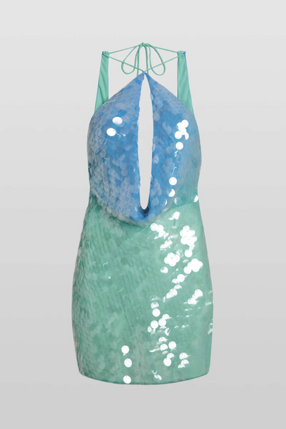 ISABELLE SEQUIN DRESS