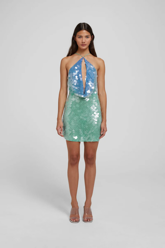 ISABELLE SEQUIN DRESS