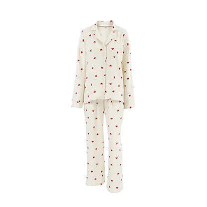 MUSLIN PAJAMA SET 2-PIECE