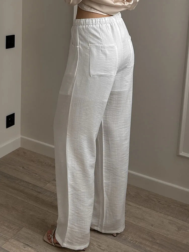 NICOLE LINEN PANTS