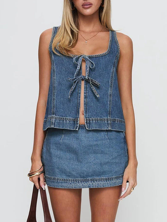 ANNISTON DENIM SET