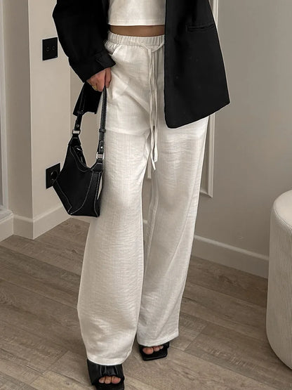NICOLE LINEN PANTS