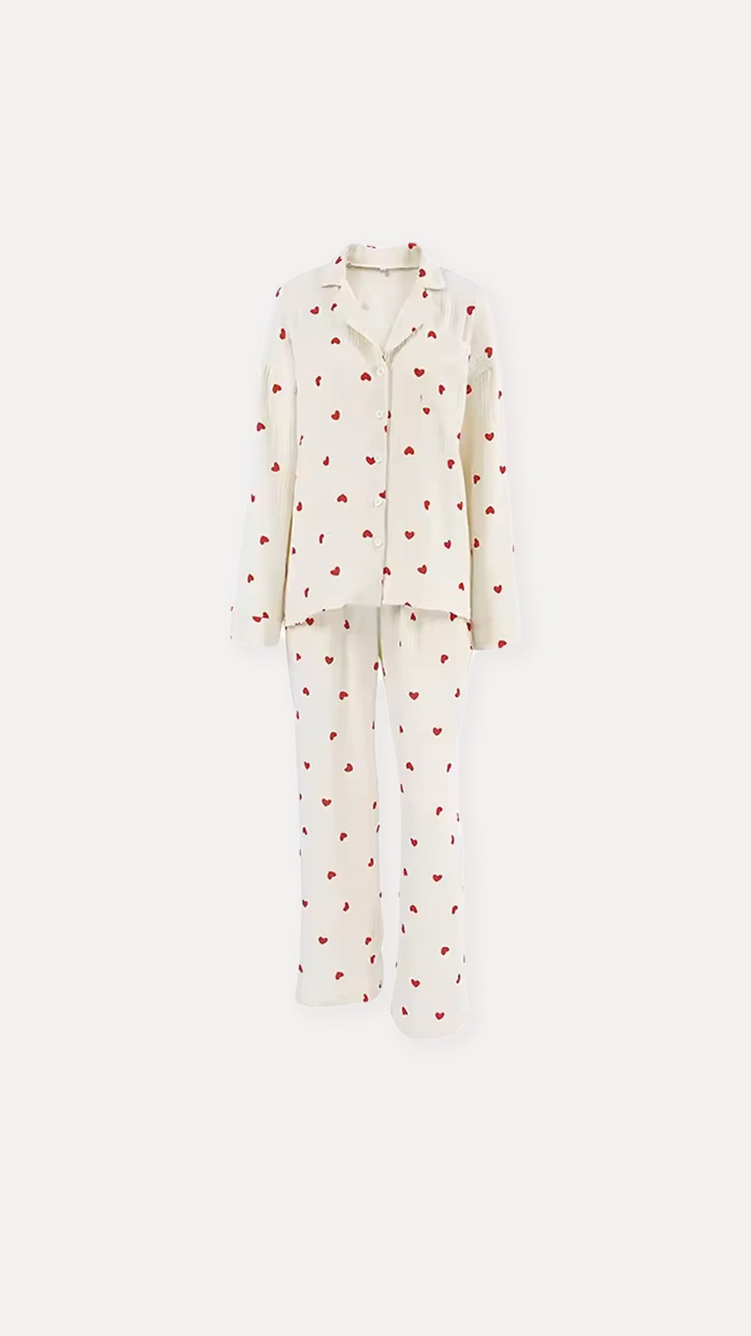 MUSLIN PAJAMA SET 2-PIECE