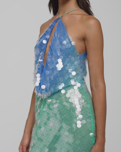 ISABELLE SEQUIN DRESS